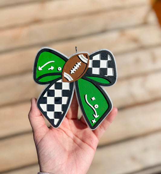 Football Bow Freshie