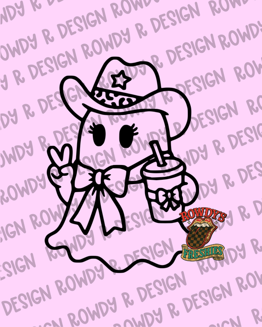 Cowboy Ghost STL/PNG