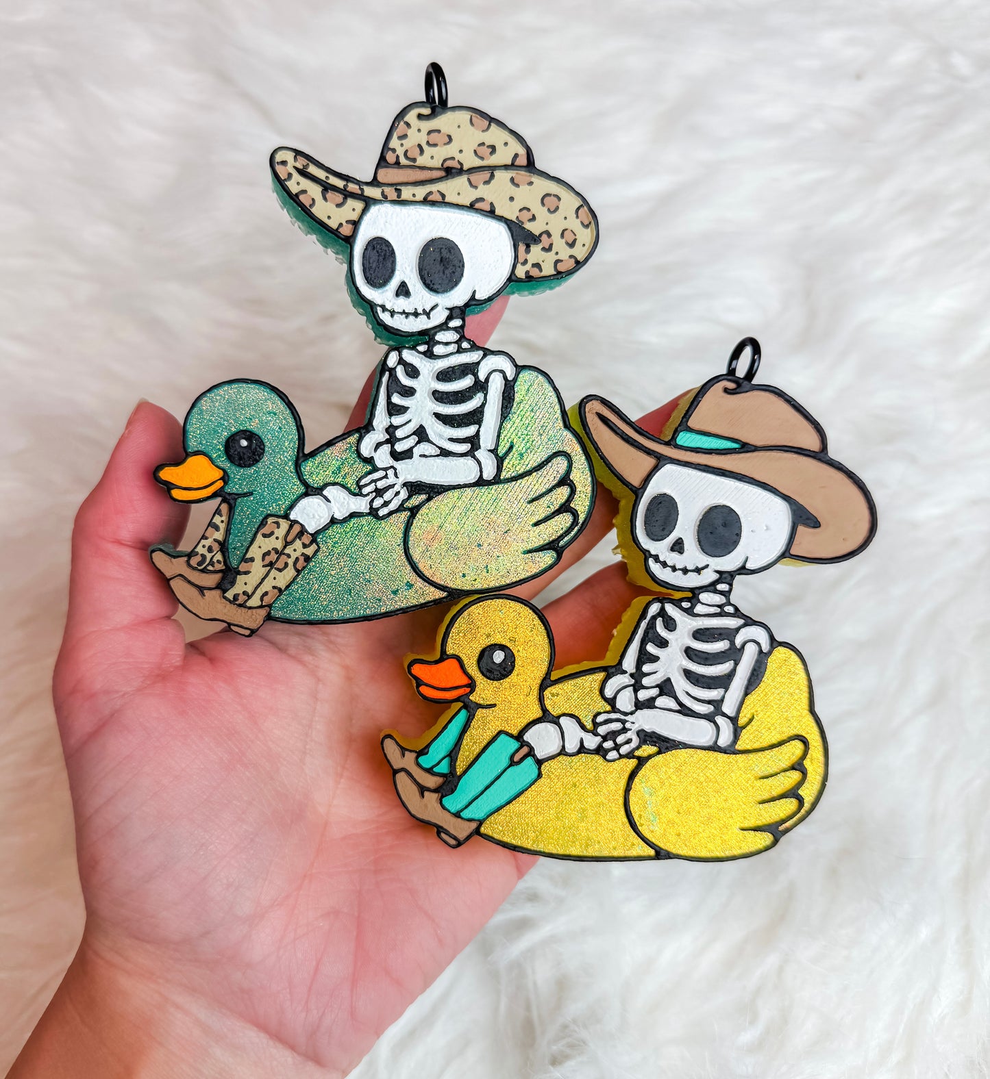 Skelly On A Floaty Freshie