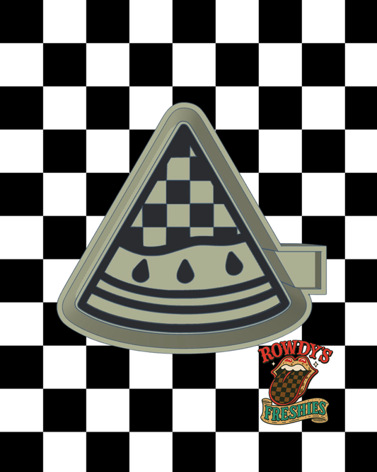 Checkered Watermelon STL/PNG