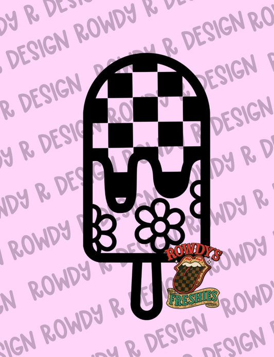 Retro Popsicle STL/PNG