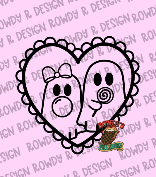 Ghost Lovers STL/PNG