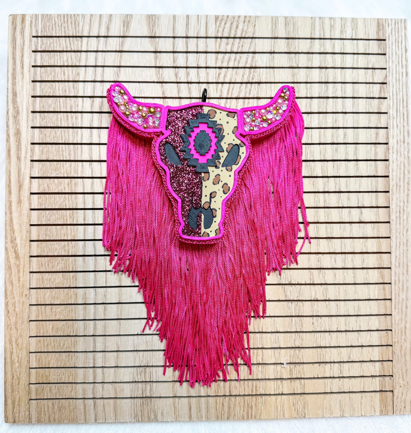 Custom Bull Skull Freshie (Read Description)