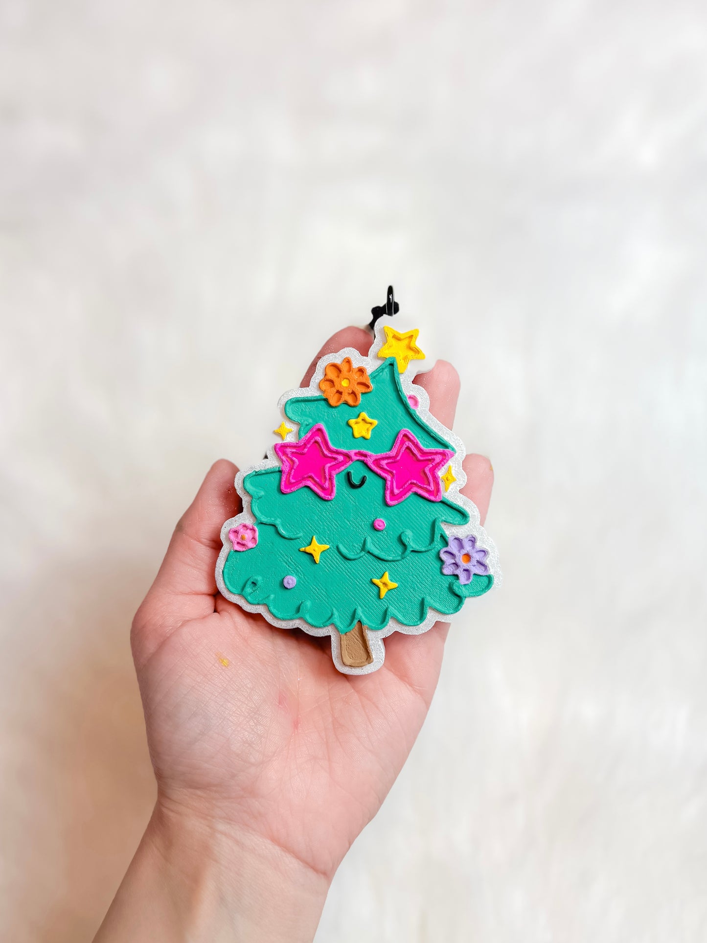 Groovy Christmas Tree Freshie