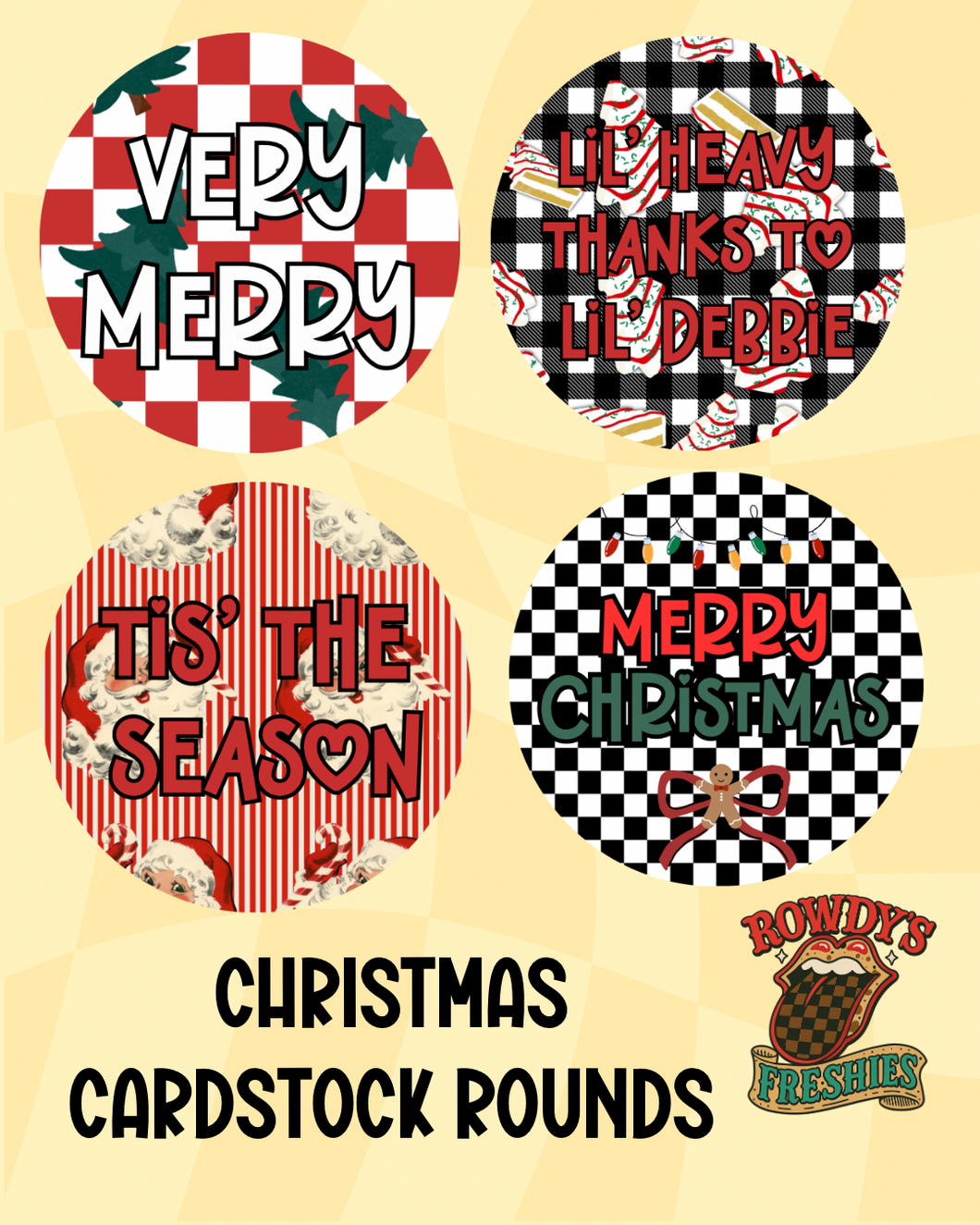 Christmas Cardstock Files