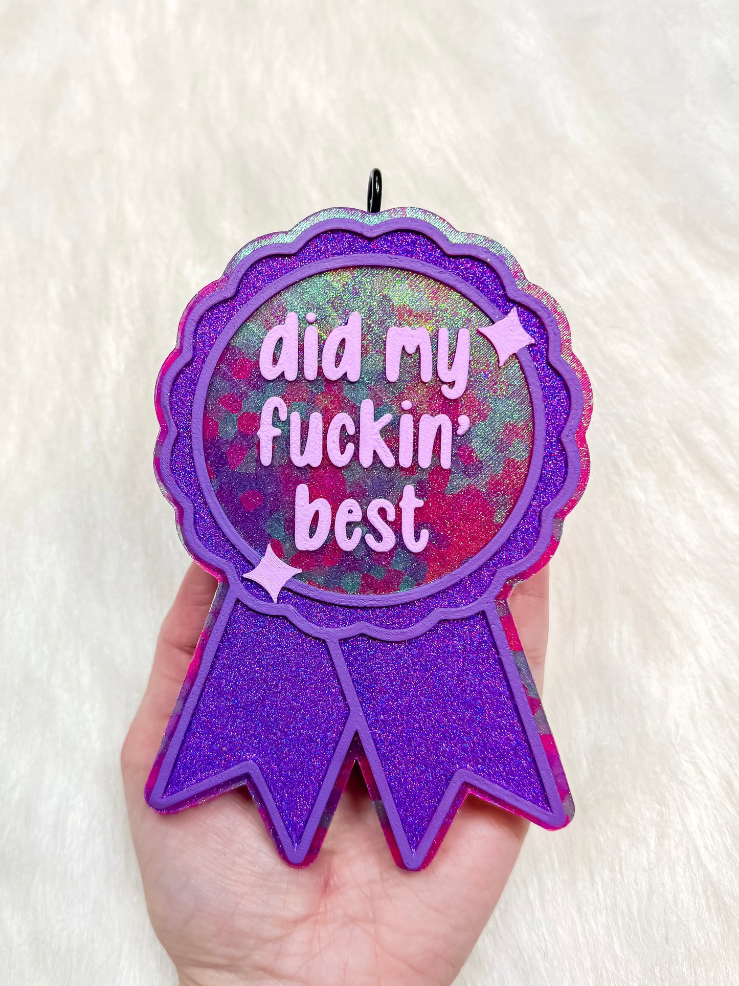 Did My Best Ribbon Freshie