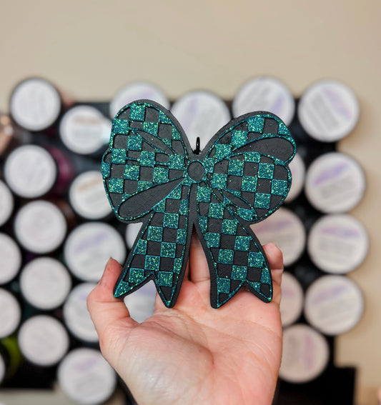 Checkered Bow Freshie