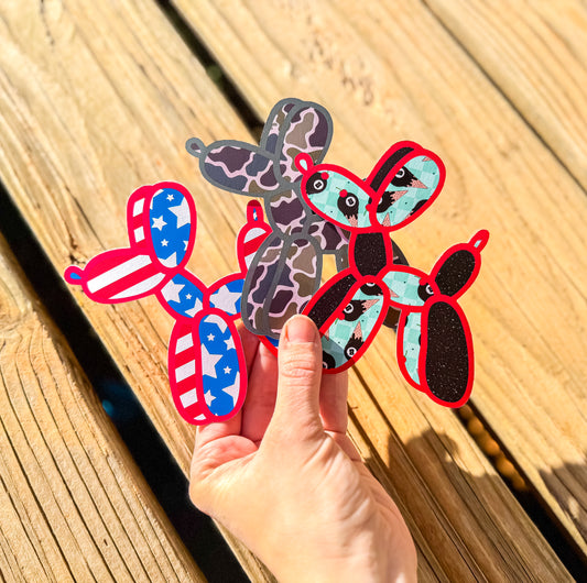 Balloon Dog STL File & Cardstock PNGs