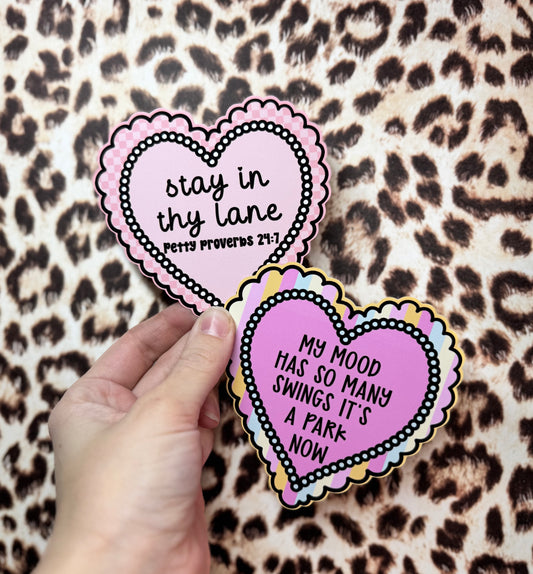 Heart Frame Cardstock Grab Bags