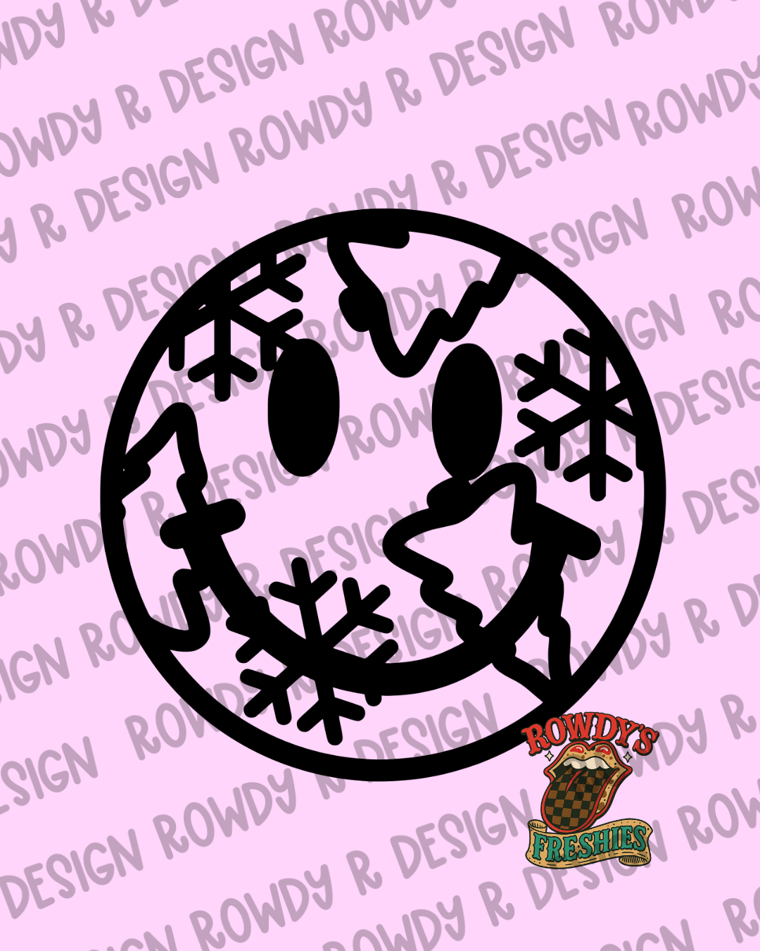Christmas Smiley STL/PNG