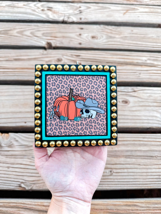 Turquoise Pumpkin Freshie