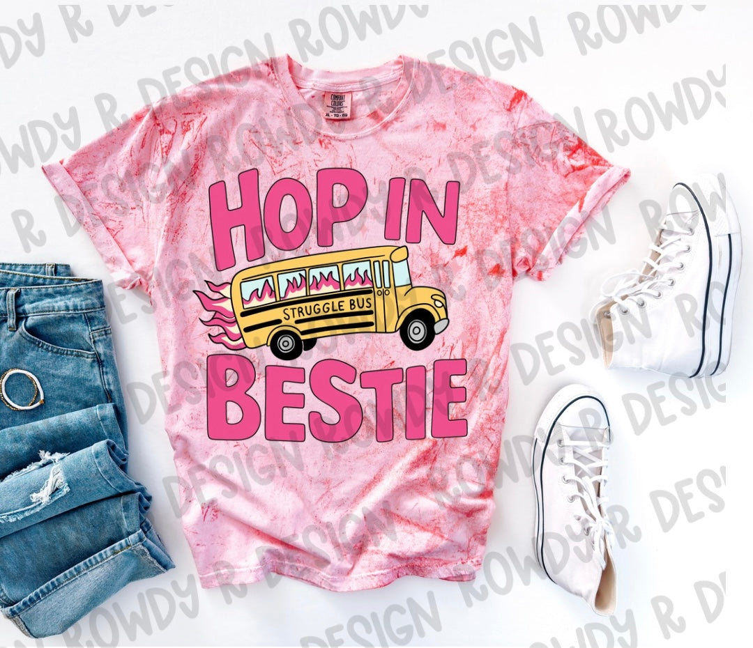 Hop In Bestie Tee