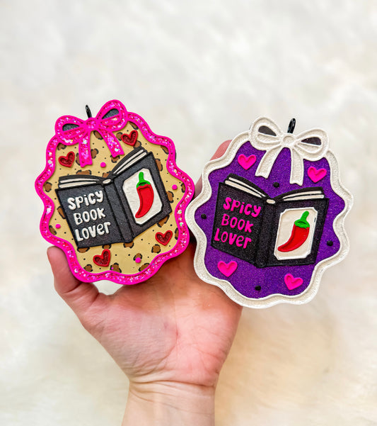 Spicy Book Lover Freshie