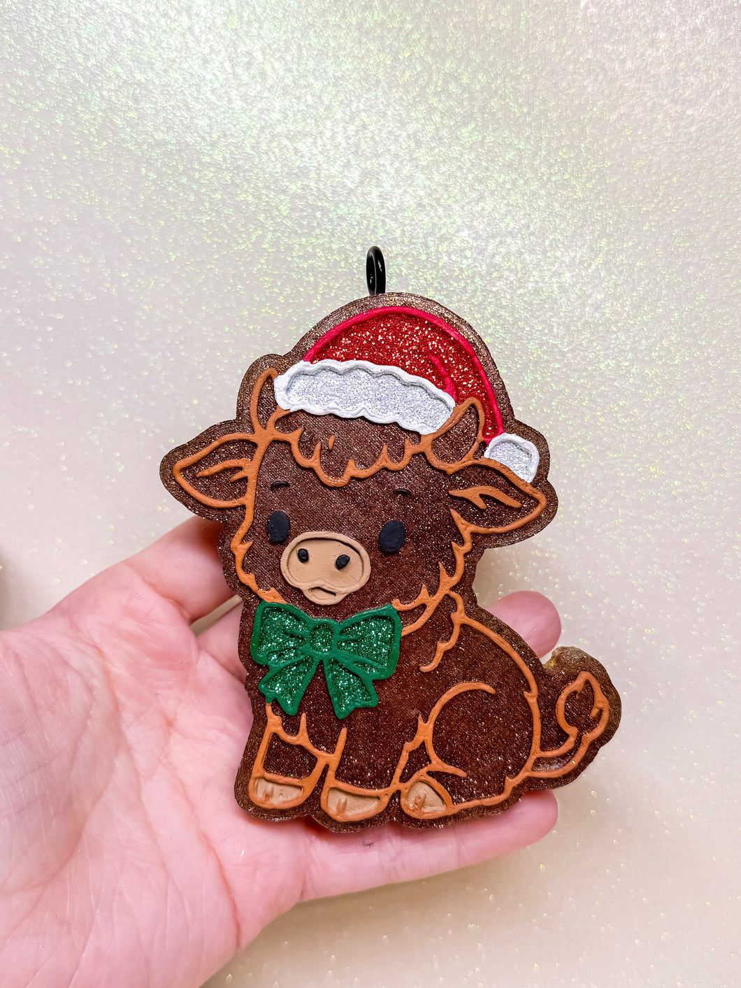 Christmas Cow Silicone Mold