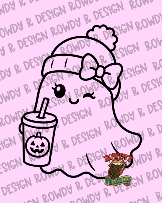Coffee Ghost STL/PNG
