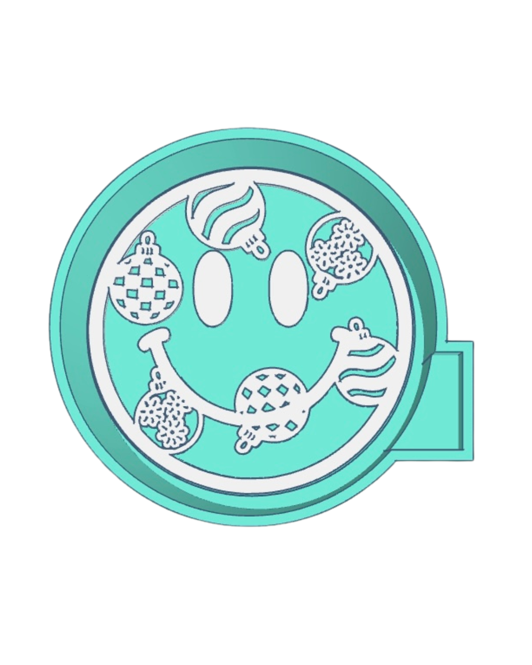 Happy Ornament Freshie STL file