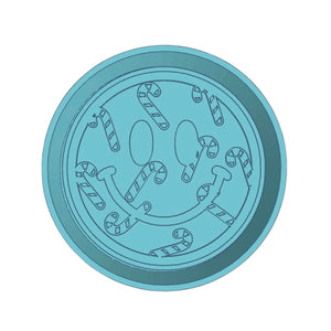 Smile Candy Cane Freshie STL File