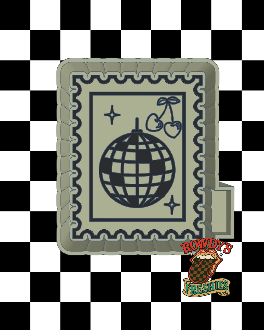 Disco Frame STL/PNG