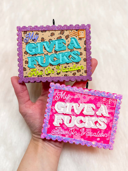 Vacation Stamp Freshie