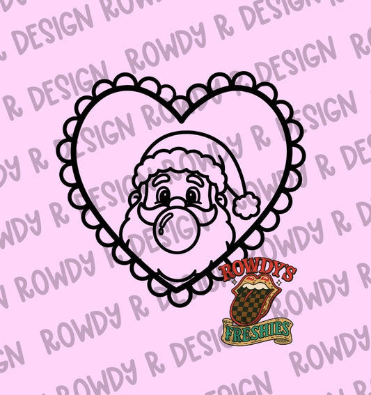 Bubblegum Santa STL/PNG
