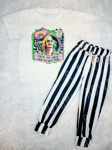 Striped Joggers