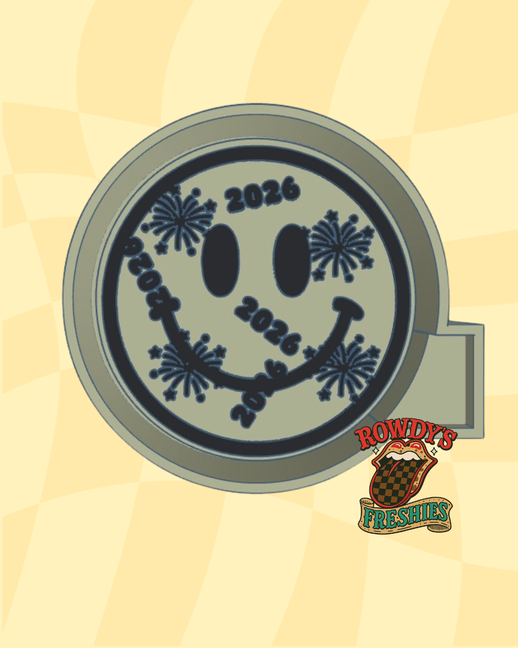 2026 New Years Smile STL