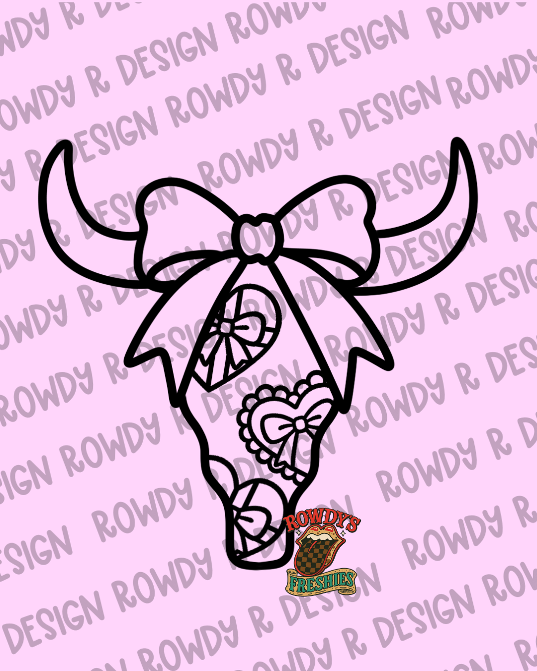 Chocolates Bull Skull STL/PNG