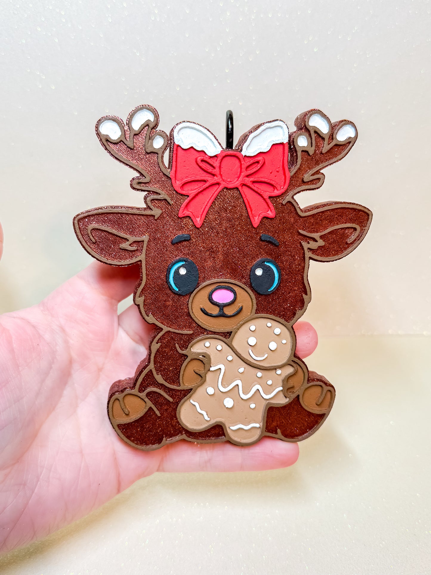 Reindeer W/ Gingerbread Freshie