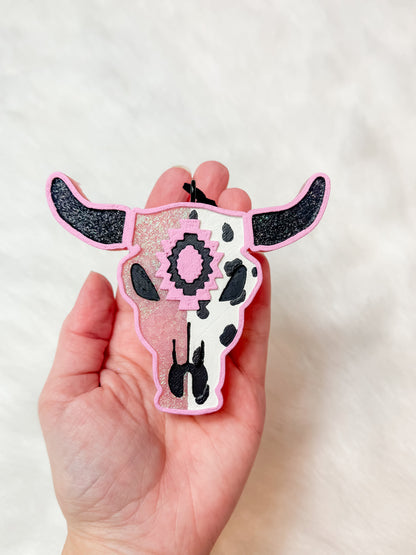 Custom Bull Skull Freshie (Read Description)