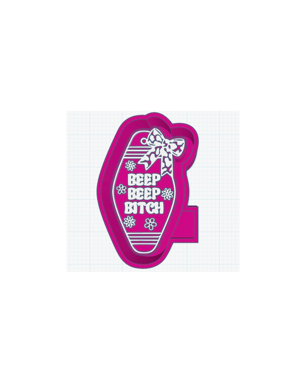 Beep Beep Motel Key STL