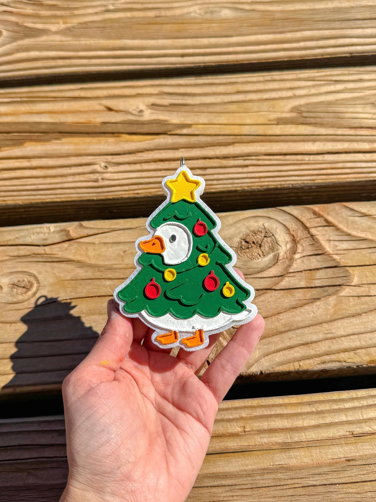 Christmas Tree Goose Freshie