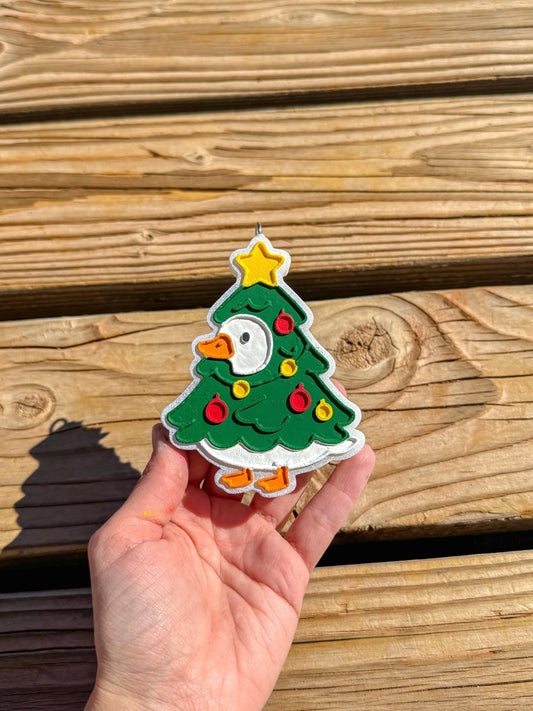 Christmas Tree Goose Freshie