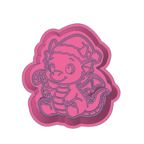 Christmas Dragon Freshie STL File