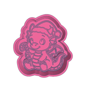 Christmas Dragon Freshie STL File