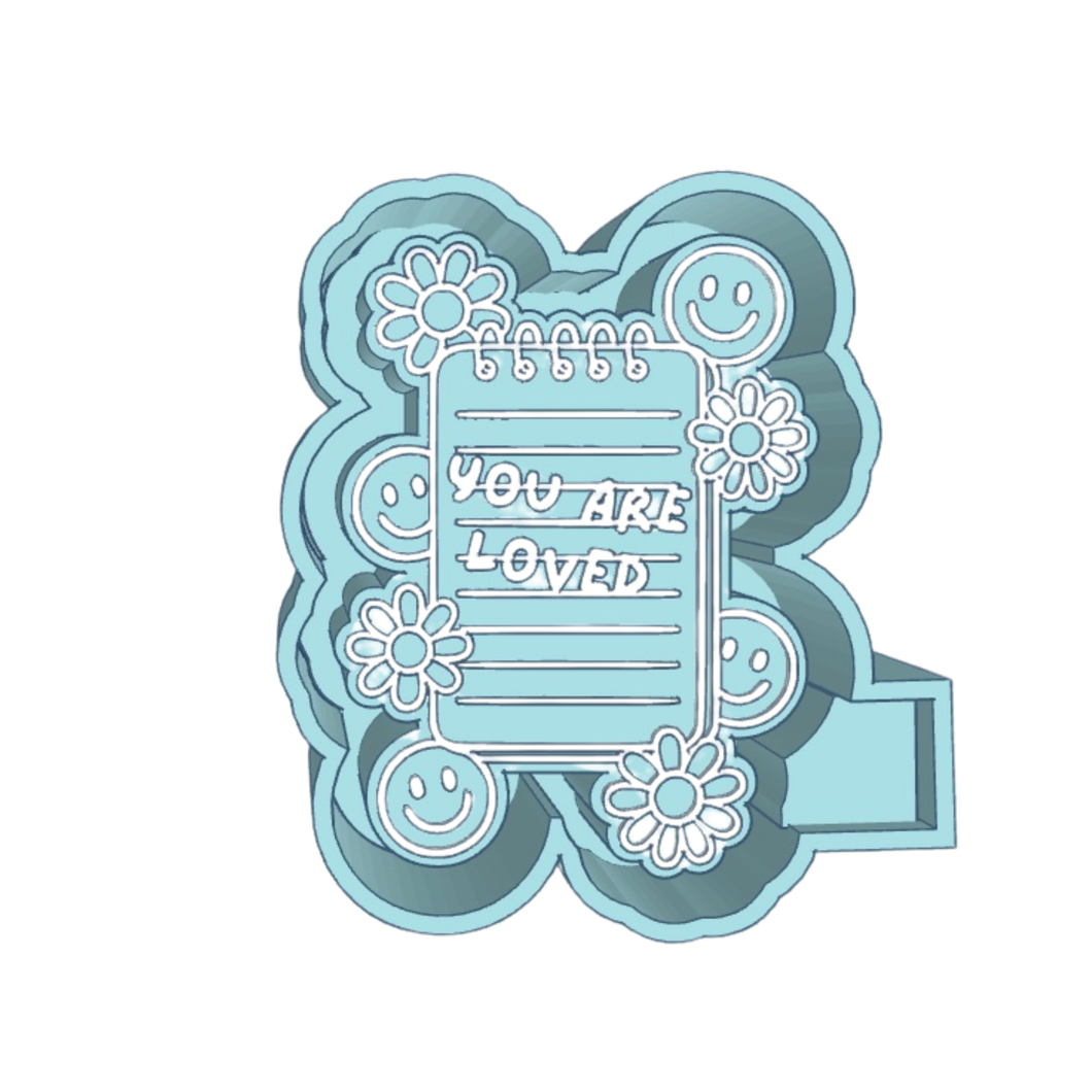 You Are Loved Notepad Freshie STL