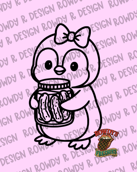 Pickle Penguin STL/PNG