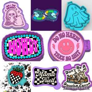 Silicone Freshie Molds