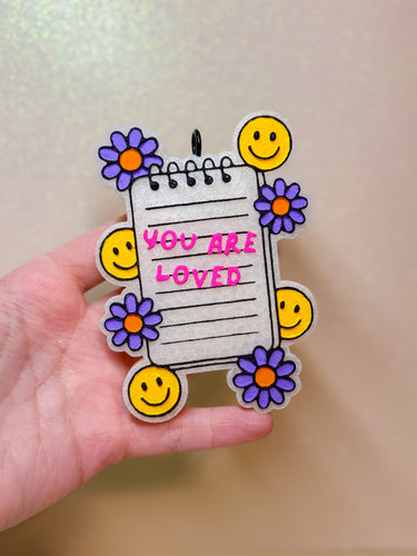 You Are Loved Note Pad Silicone Mold