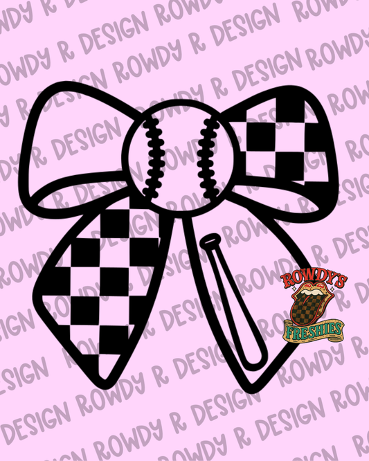 Baseball Bow STL/PNG
