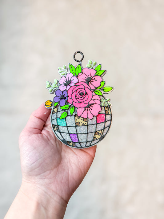 Disco Flowers Freshie