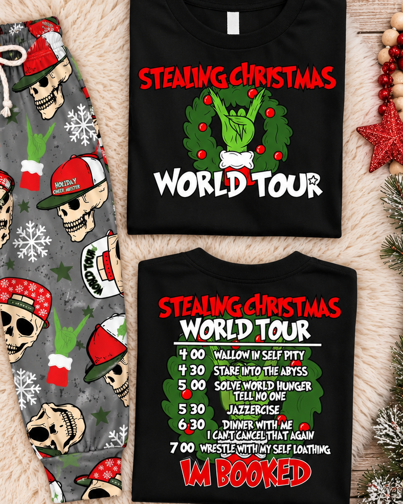 Adult Stealing Christmas Tee