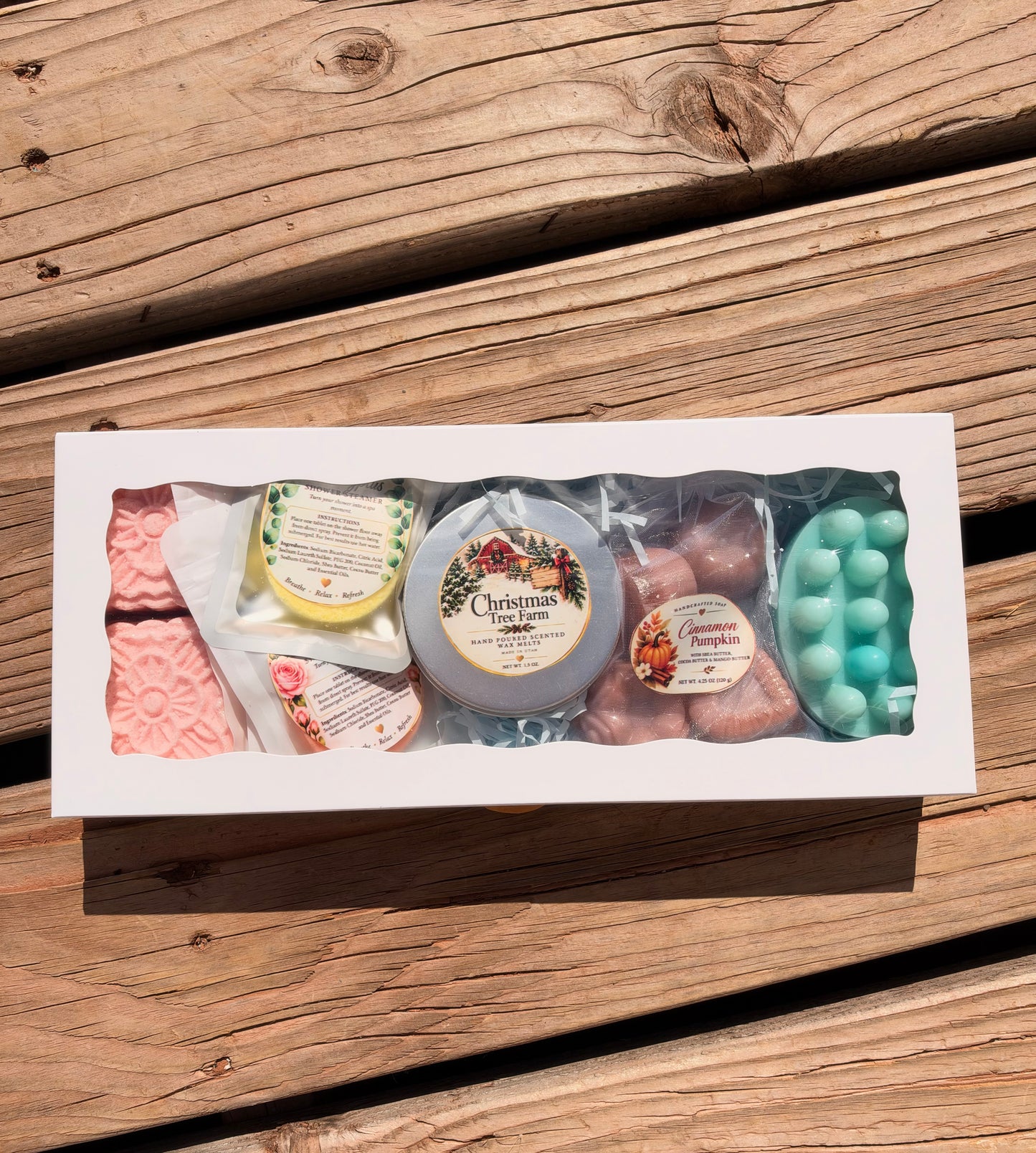Handmade Home & Bath Care Product Gift Boxes