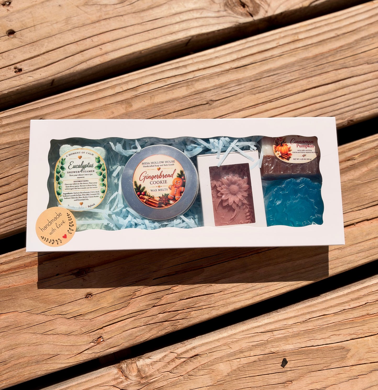 Handmade Home & Bath Care Product Gift Boxes