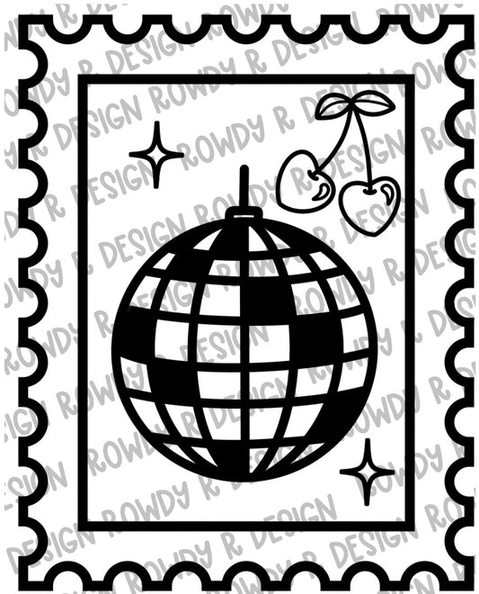 Disco Frame STL/PNG