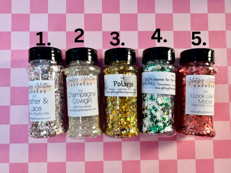 NEW Glitters