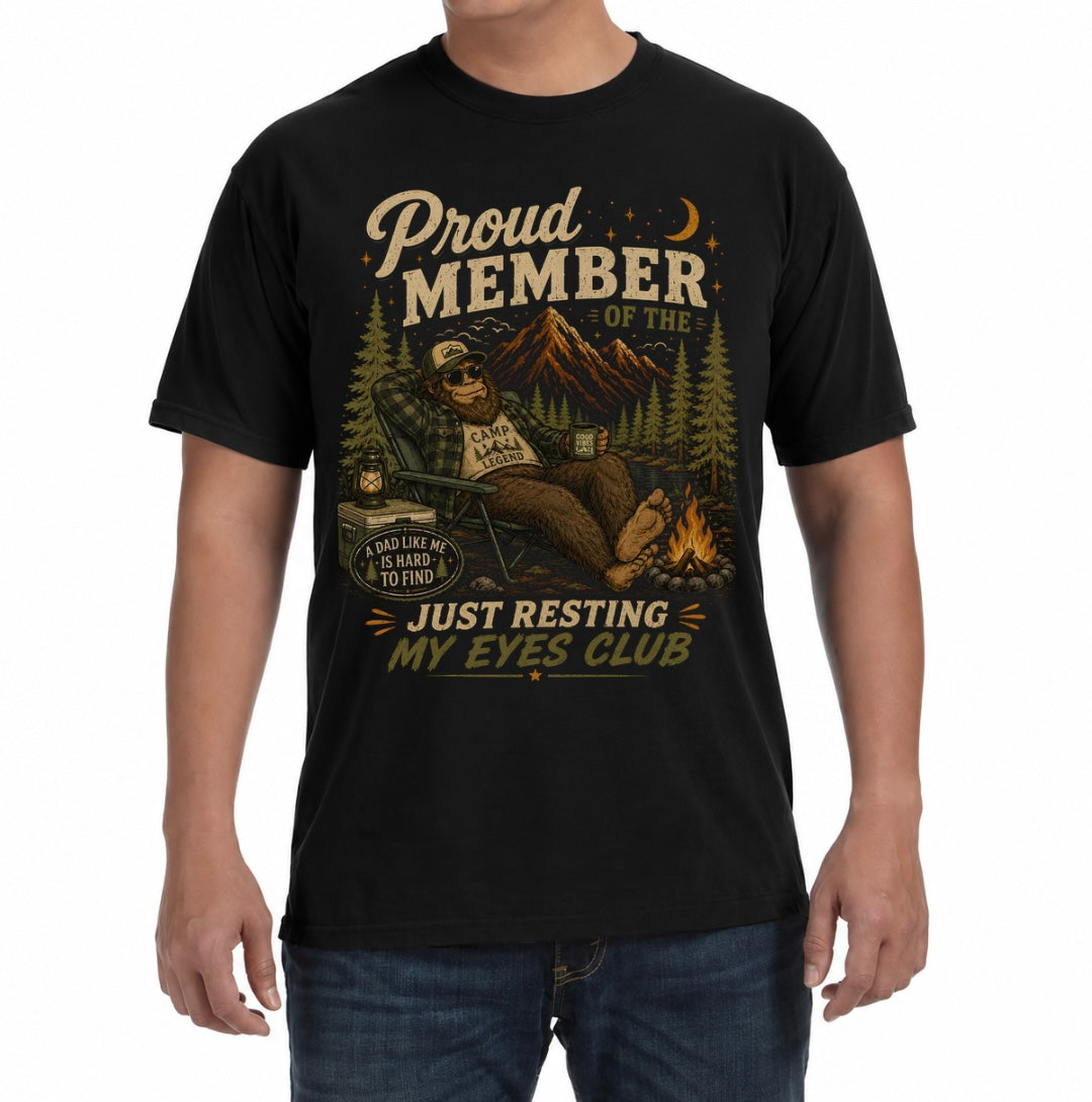 Resting My Eyes Club Tee