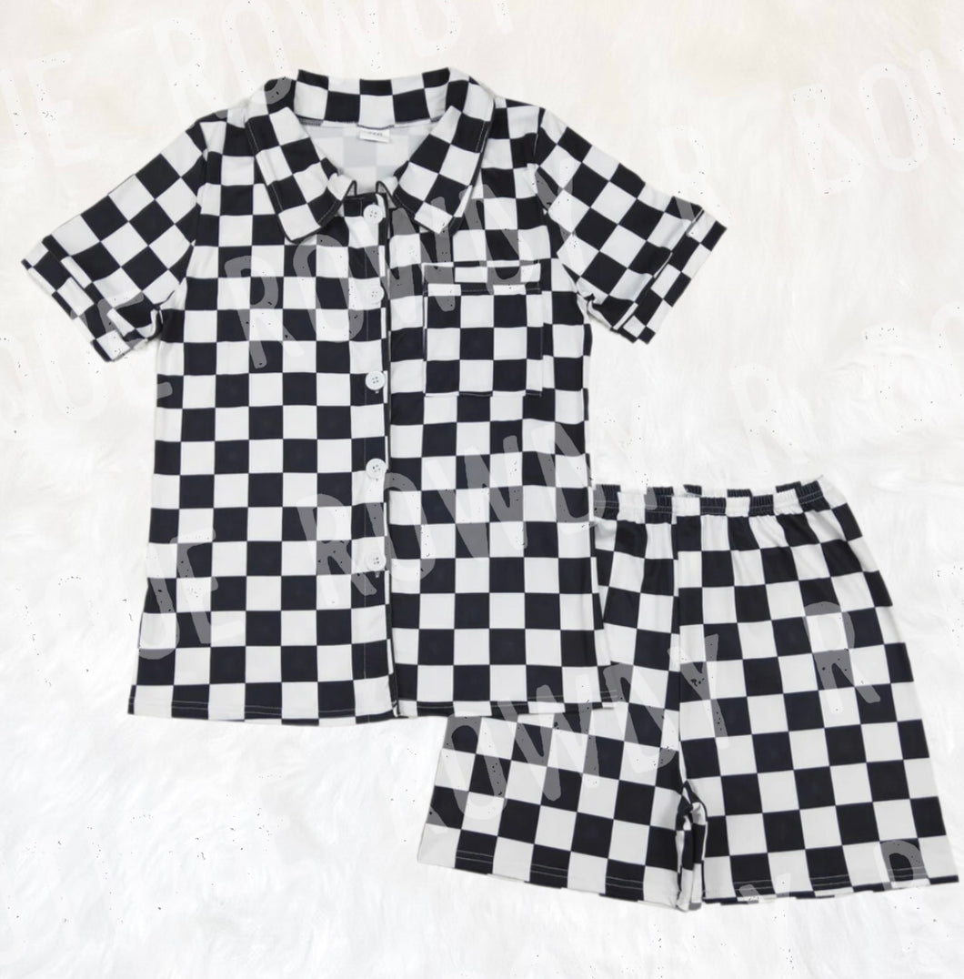 Adult Checkered PJ’s