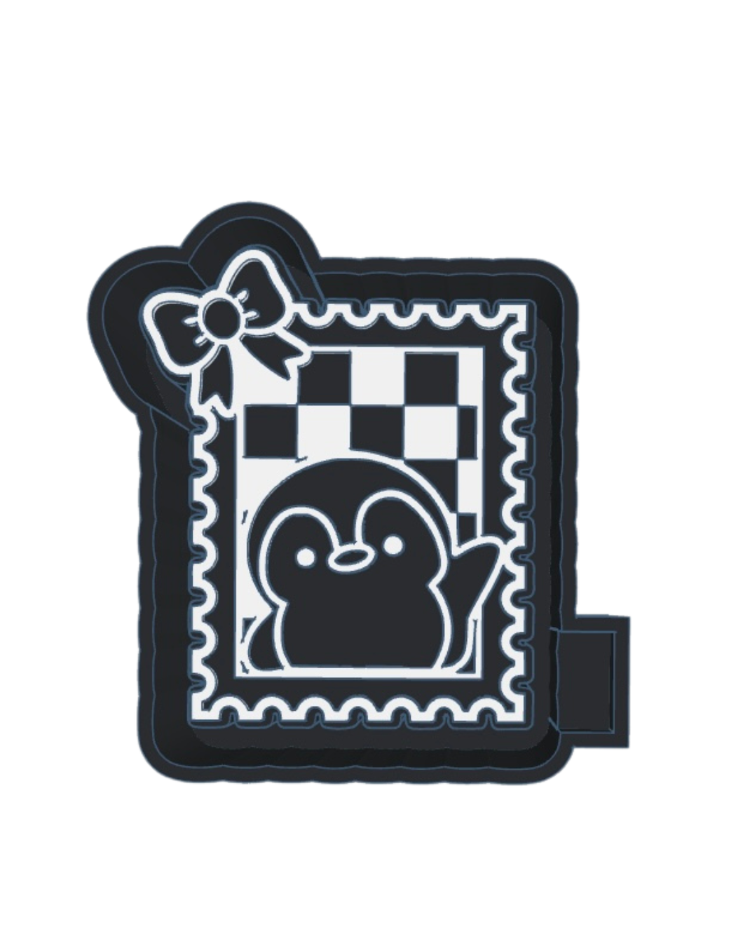 Penguin Stamp STL