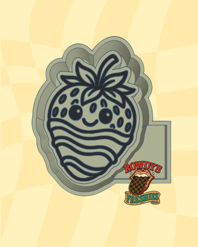 Chocolate Strawberry Silicone Mold