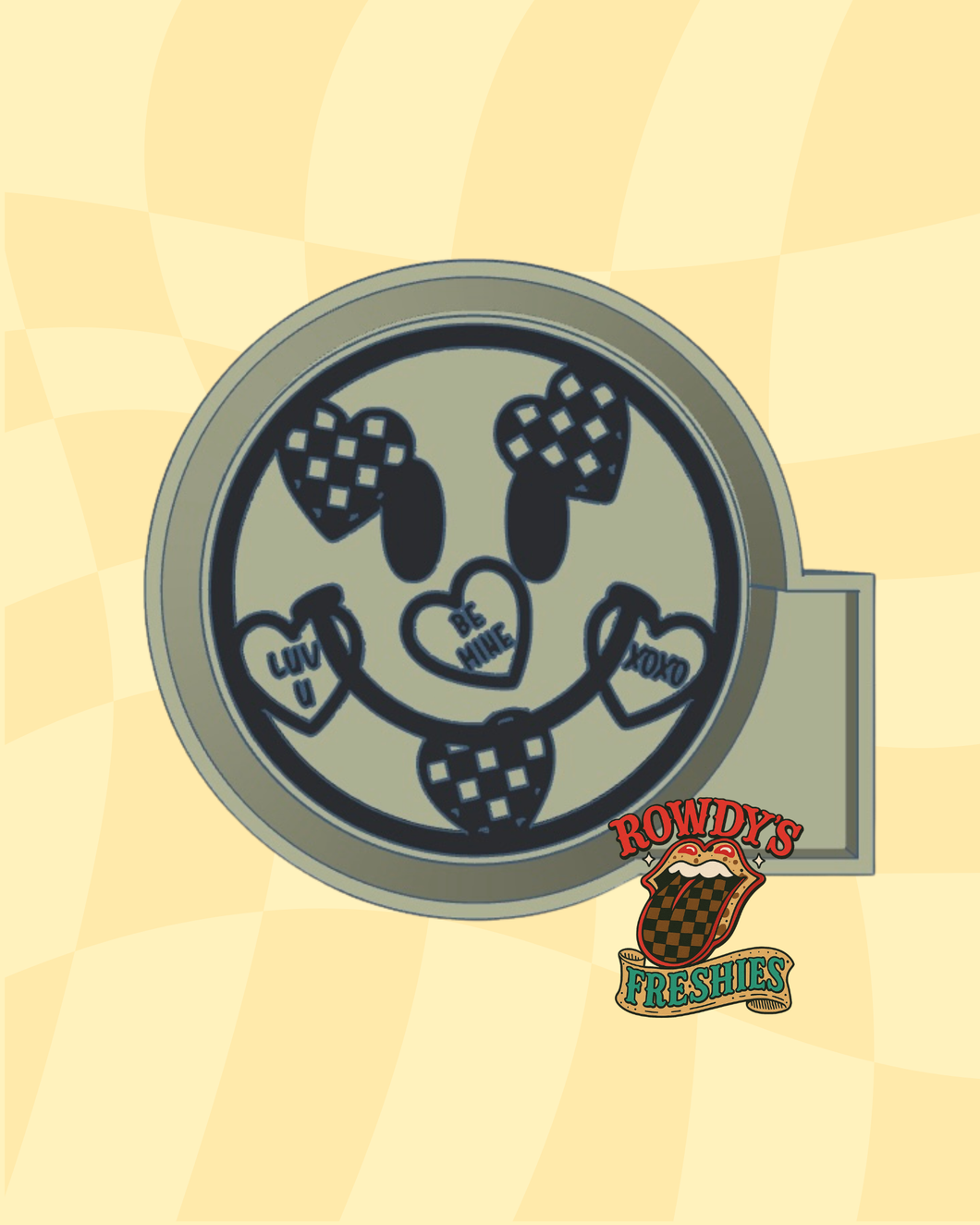 Conversation Heart Smile Silicone Mold